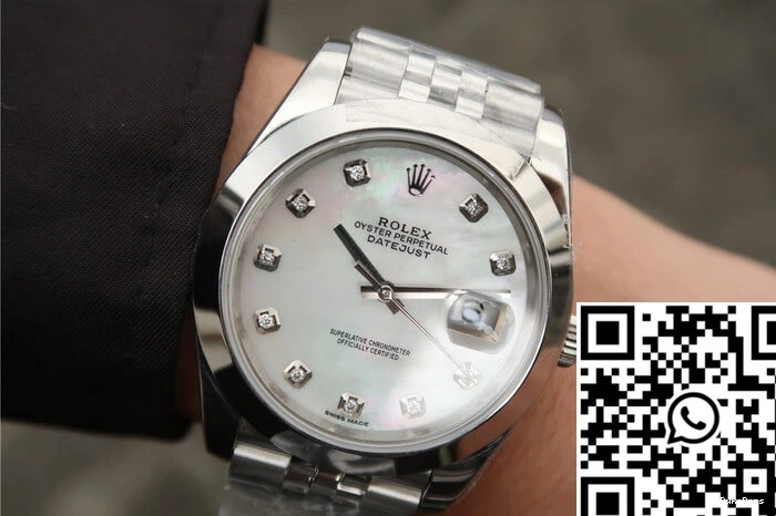 Rolex Dial EW Diamond-set Factory M126300 Datejust 0710